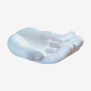 Giant ceramic hand