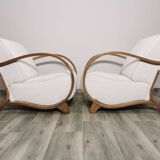 Armchairs attributed to Jindrich Halabala