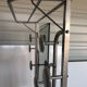 Vintage aluminum coat rack