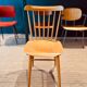Set of 35 beech chairs with bars brand TON model Ivy