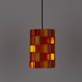 Suspension danoise vintage Facet pop de Louis Weisdorf, Lyfa, 1972