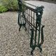 19th century French folding iron daybed