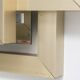 Miroir sculptural en laiton - Philippe Jean