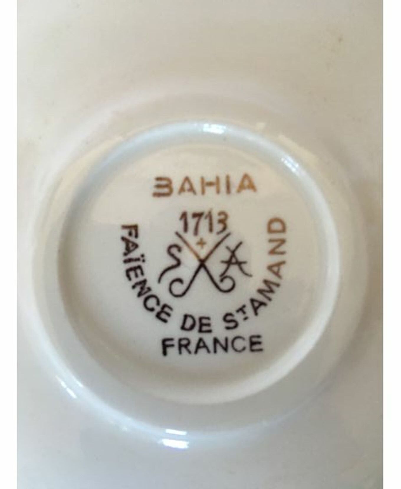 Vintage orange and red coffee set saint amand bahia coffee pot cups saucer