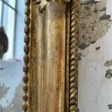 Louis Philippe Flowered Mirror 19th 84x150cm