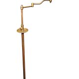 Brass and bronze reading light