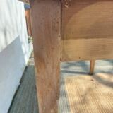 wooden bistro table, vintage, countryside, bohemian