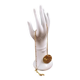 Main Baguier / Soliflore en porcelaine blanche