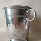 Champagne bucket in silver metal Early XX