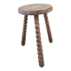 Tripod stool with turned feet