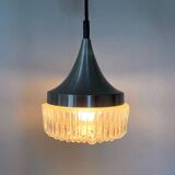 Scandinavian vintage bubble glass tulip pendant light