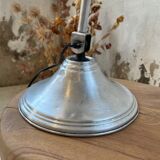 Artisanal bohemian chrome lamp