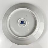 Rare Large Round Butter Dish Hutschenreuther Blue Onion Porcelain Germany