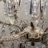 Vintage Crystal Beaded Chandelier