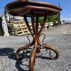 Thonet No. 1 curved wooden side table from the 19th century.
