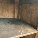 Antique wooden confit pot.