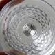 Set of 7 cut crystal port glasses by Baccarat, Richelieu variant.