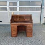 Bureau à volets en chêne