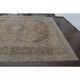 1970s Vintage Persian Handknotted Wool Orange Oversize Area Rug 290x370
