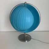 Vintage 1980 Kare Moon blue design lamp - 37 cm
