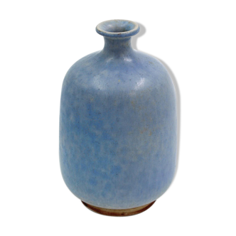 Vase en céramique par Sven Hansson pour Hganås 1971
