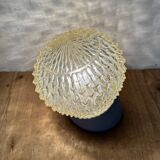 Applique murale vintage en porcelaine blanche, années 1970