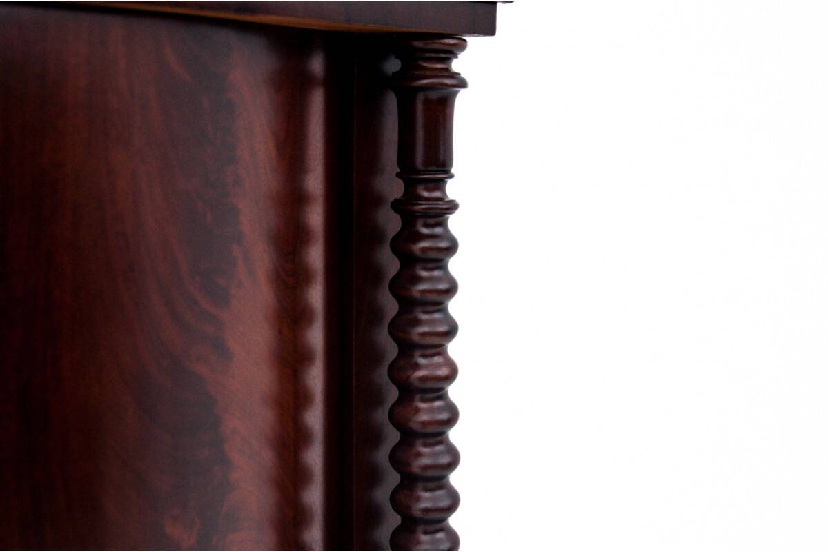 Mahogany cabinet, Northern Europe, circa 1860.