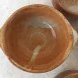 Set of 4 stoneware bowls
