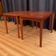 Pair of side tables by Henning Kjaernulf, Vejle Møbelfabrik, Denmark, 1960s