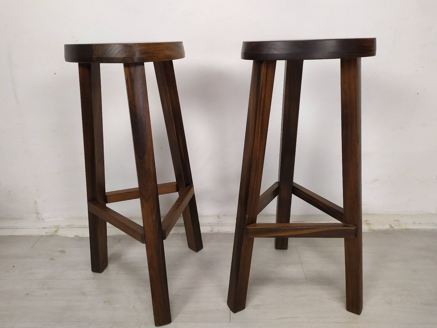 Brutalist bar stools