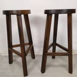 Brutalist bar stools
