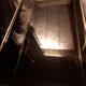 Vintage 80's brass coffee table, glass tops