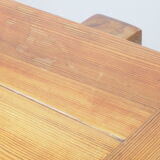 Vintage pine Scandinavian dinner set by Hugo Svensson for Bjarnums Mobelfrabiker