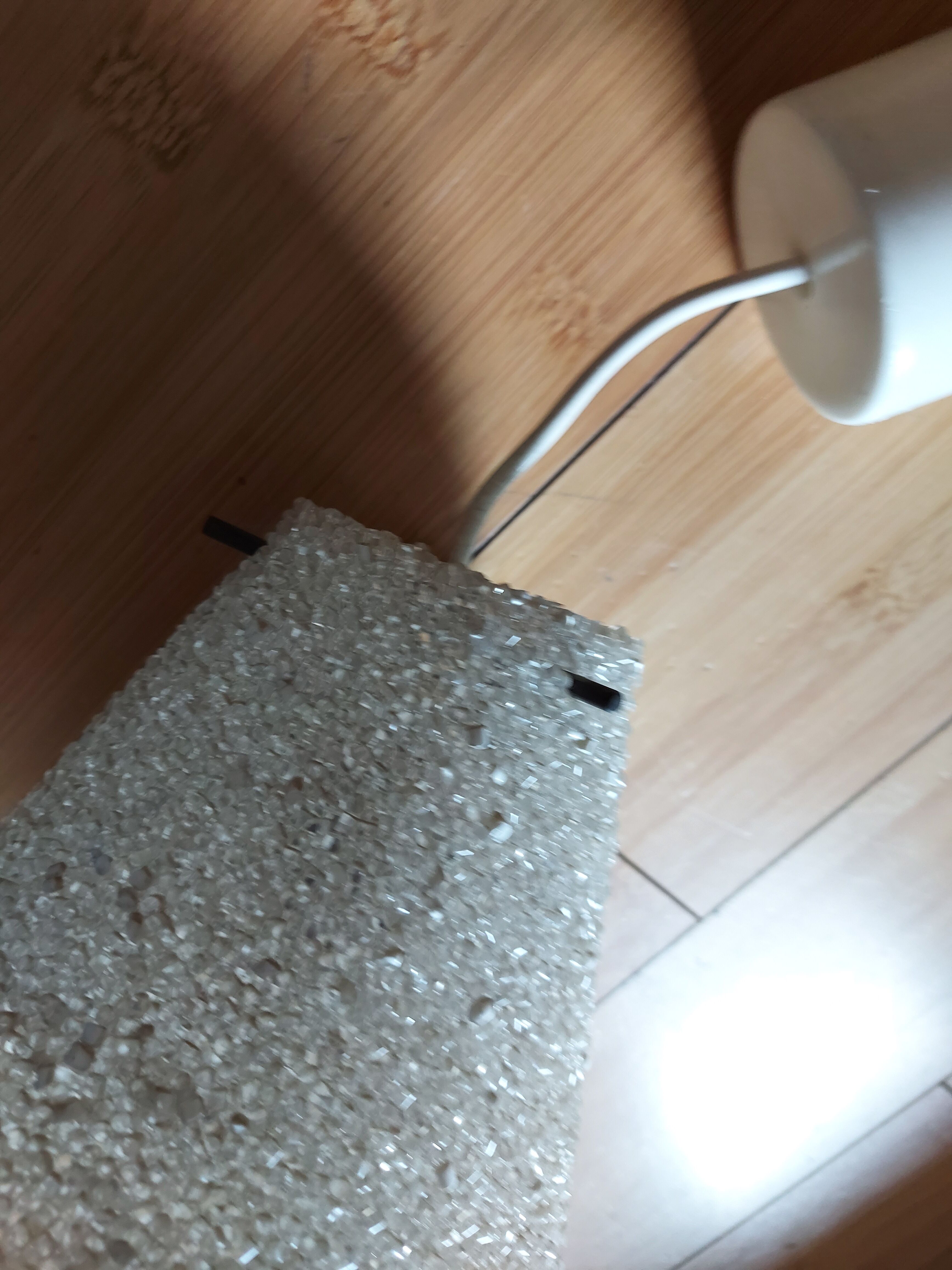 Vintage hanging in perspex