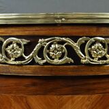 Small living room piece in precious wood marquetry, Louis XVI style – mid-19th century.