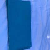 6 damask cotton towels tinted emerald blue