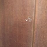 Wardrobe forming bookcase and desk, vintage year 50/60
