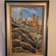 Oil painting by Hans Lindén / 1938 / San Gimignano, Italy