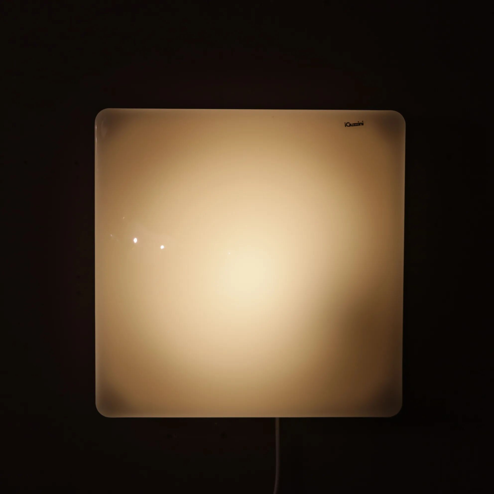 1970s "Dada" wall lamp by Harvey Guzzini for iGuzzini, Italy.