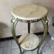 Rococo style gueridon with marble
