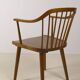 Fauteuil à dossier en fuseau par Axel O. Larsen, Modèle 1776 FH, Danemark, années 1940.