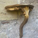Gold wall console