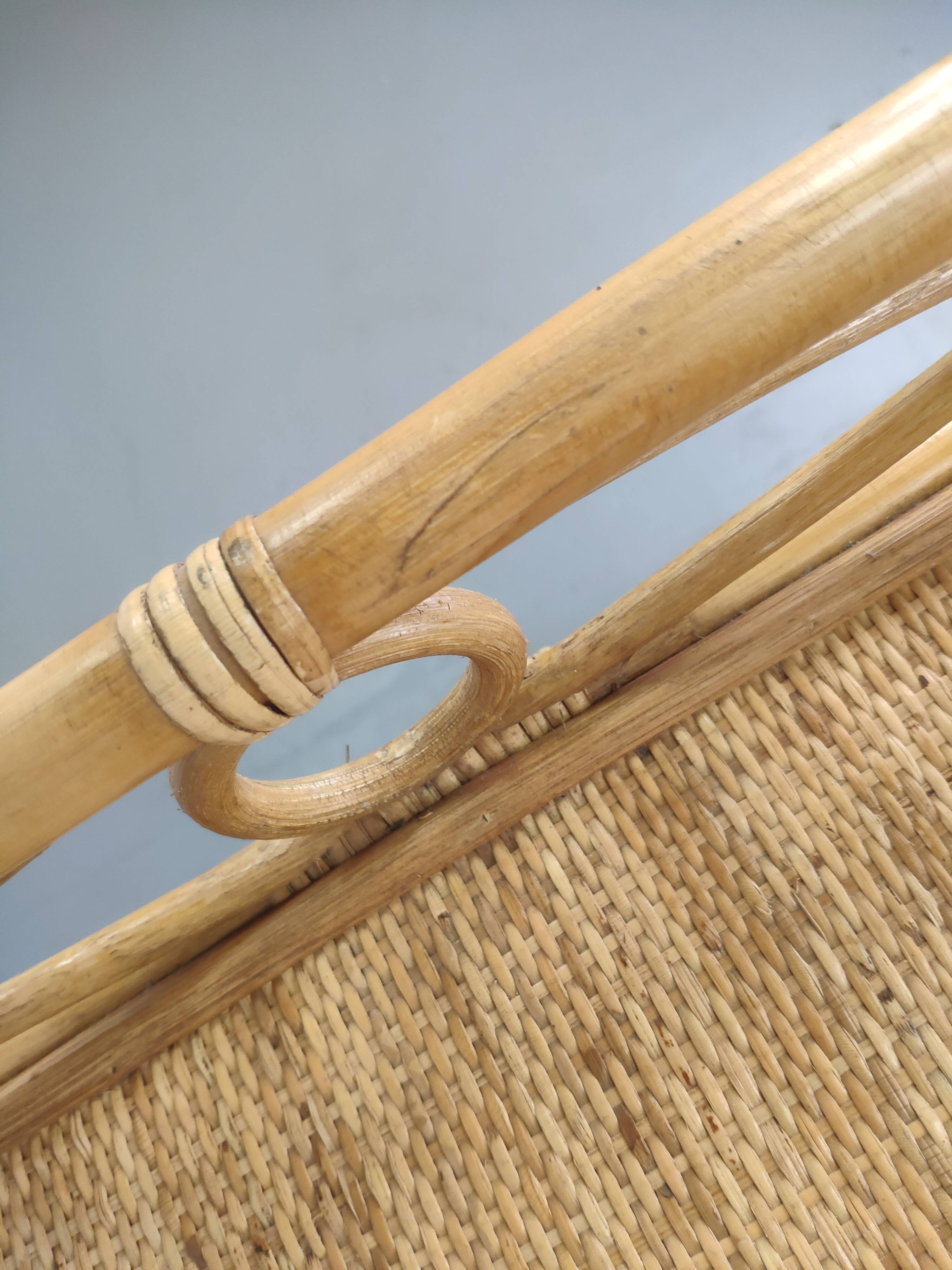 Rattan chest of drawers 4 drawers