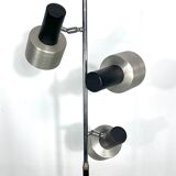 Marble and Metal three arms floor lamp Italy 1960s
