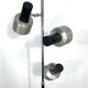 Marble and Metal three arms floor lamp Italy 1960s
