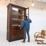 Large distillery cabinet, Italy 1900