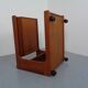 Large Rollable Teak Bar Cart, 1960s