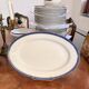 Old Oval Plate 34x23cm Limoges Porcelain Betoule & Legrand