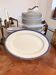 Old Oval Plate 34x23cm Limoges Porcelain Betoule & Legrand