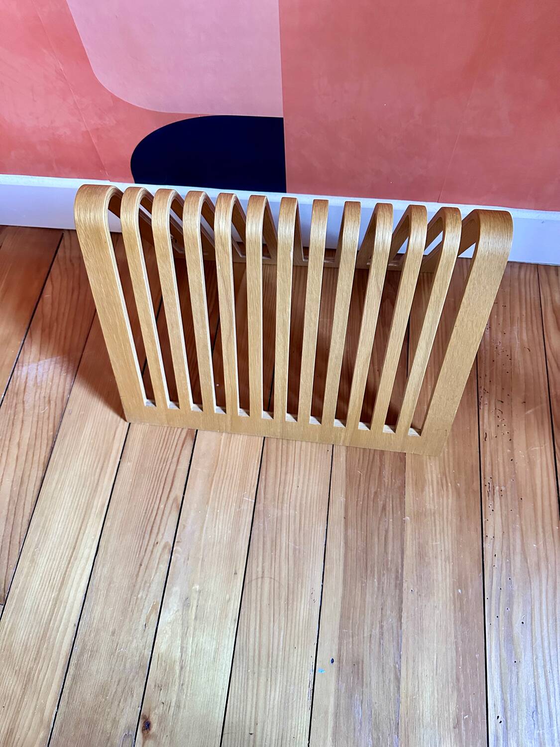 Porte-revue, vinyle en bois par Habitat, 1990